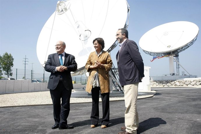 PCTCAN, SantanderLa Vicepresidenta de Cantabria, Dolores Gorostiaga, acompañada 