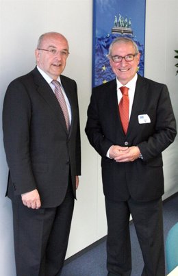 Joaquín Almunia Y Miguel Ángel Palacio