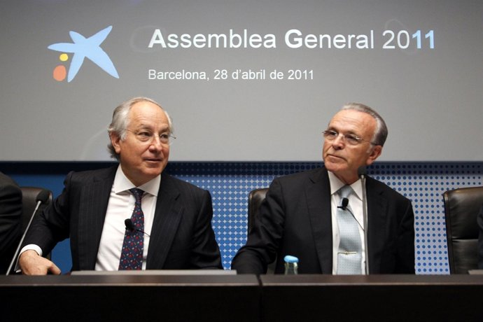 Joan Maria Nin E Isidre Fainé (La Caixa)