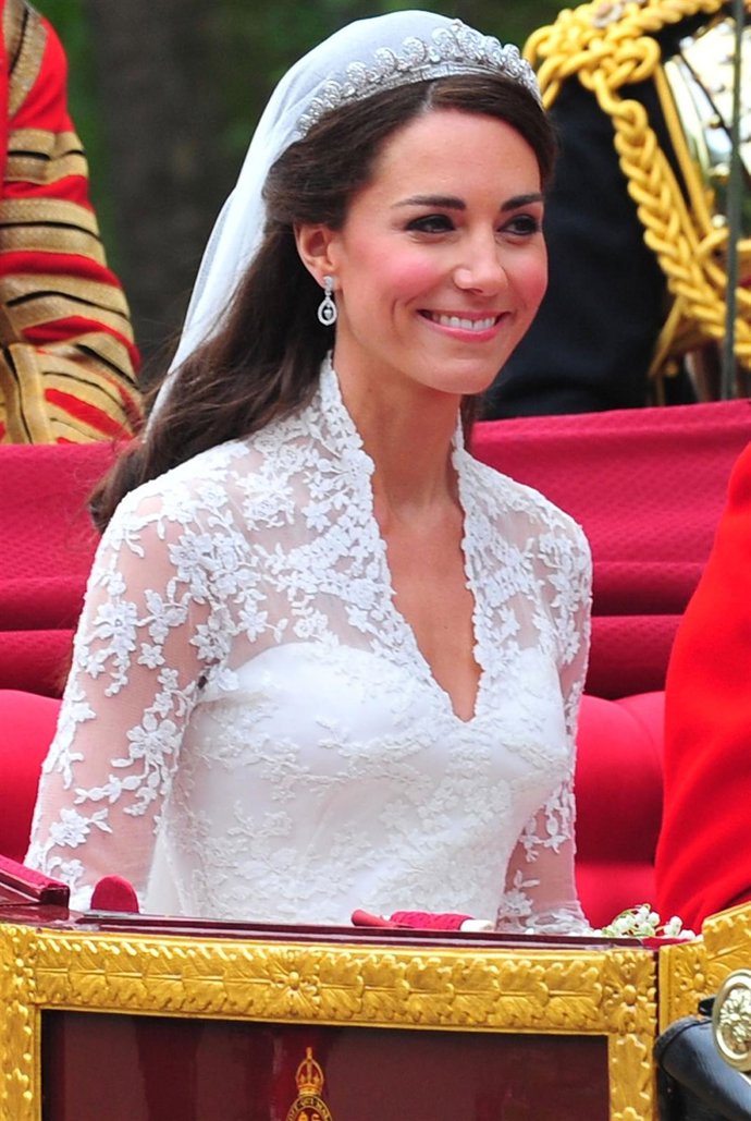 La Princesa Catalina El Día De Su Boda