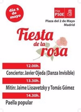 Cartel Del Día De La Rosa 2011
