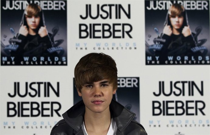 El cantante Justin Bieber