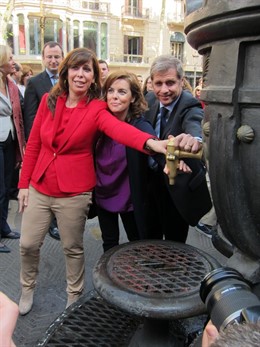 Alicia Sánchez-Camacho, Soraya Sáenz De Santamaría Y Alberto Fernández