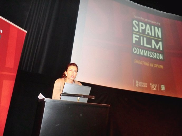 Elsa Martínez, Durante Su Ponencia En Estocolmo