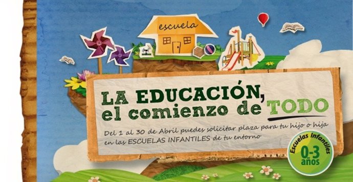 Campaña Para La Escolarización De Menores De 3 Años