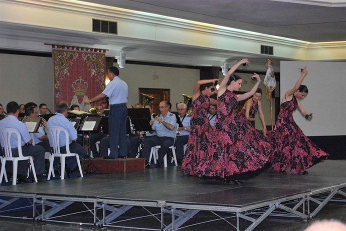 Una De Las Imágenes Del Espectáculo Flamenco En La AGA