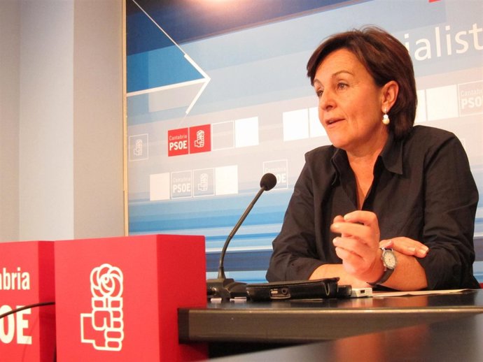 Dolores Gorostiaga, candidata del PSOE a la Presidencia de Cantabria