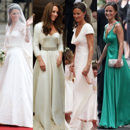 Montaje Princesa Catalina Y Pippa Middleton
