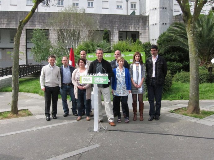 Egibar, Olano Y Candidatos Del PNV