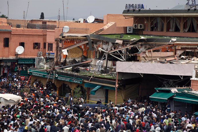 Explosión En Un Restaurante Marroquí De La Ciudad De Marrakesh