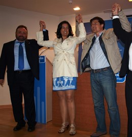 La Candidata Del PP A Carratraca, En El Acto De Presentación De La Candidatura