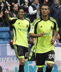 El Zaragoza vence al Real Madrid a la contra