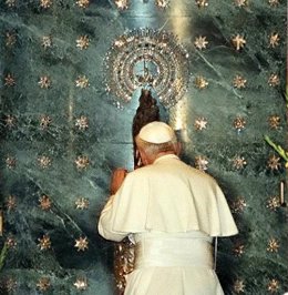 Juan Pablo II Ante La Virgen Del Pilar De Zaragoza