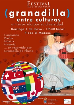 Cartel Del Festival 'Granadilla Entre Culturas'