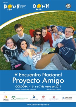 Cartel Del V Encuentro Nacional Proyecto Amigo