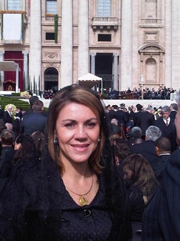 Cospedal En La Beatificación De Juan Pablo II
