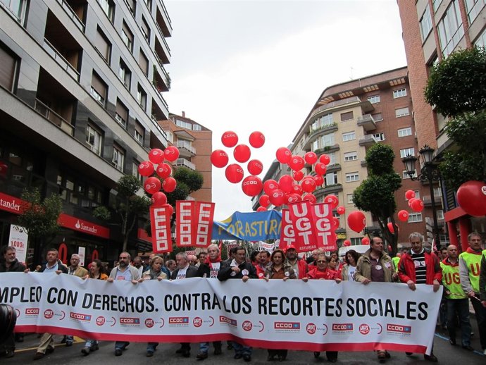 Manifestación Del 1 De Mayo.