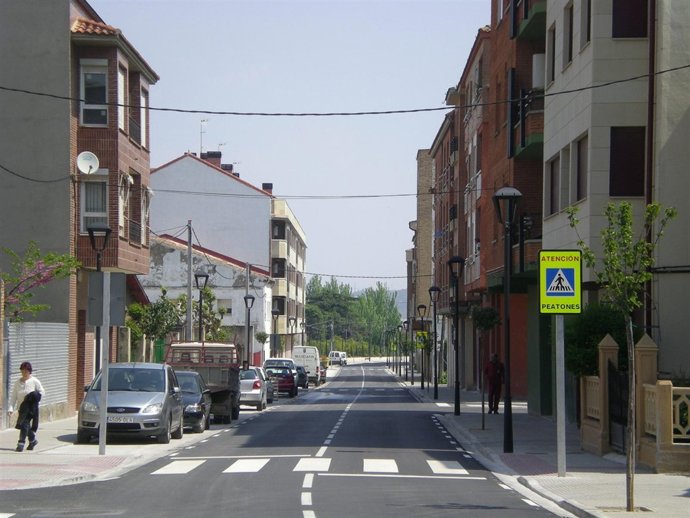 Concluye La Remodelación De La Travesía De Cenicero