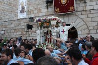 La normalidad y la ausencia de incidencias graves marcan la jornada principal de romería de la Virgen de la Cabeza