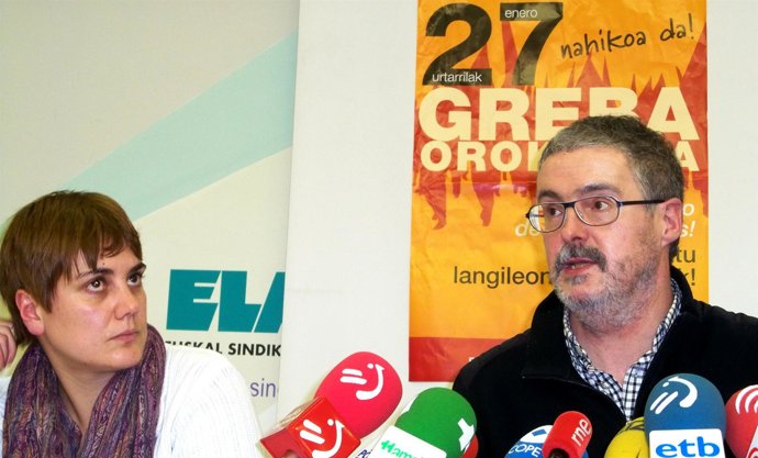 Ainhoa Etxaide y Adolfo Muñoz.