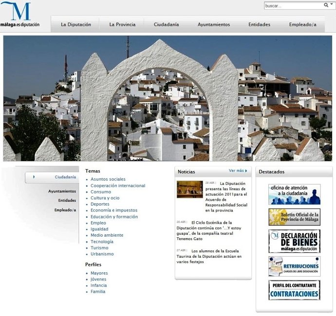 Nueva Web De La Diputación