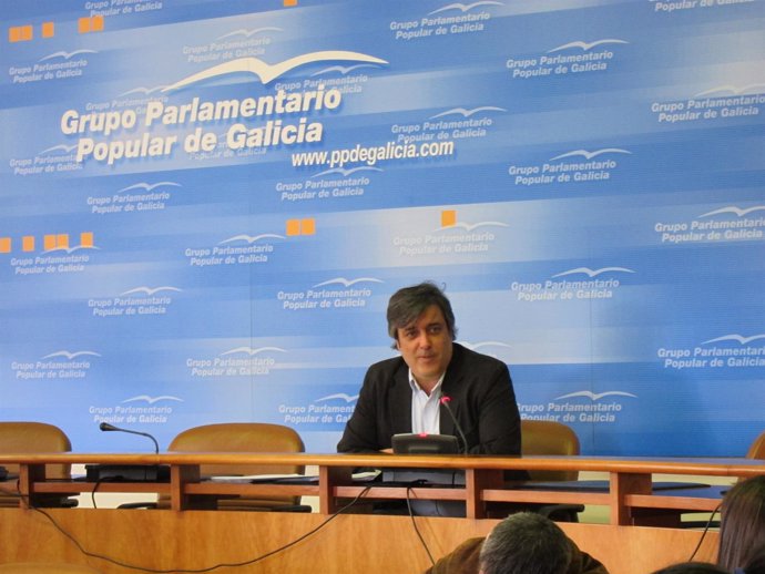 Pedro Puy, portavoz del Grupo Parlamentario del PPdeG