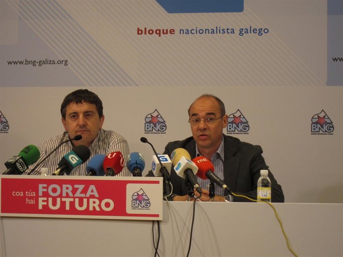 Jorquera Y Constenla En La Sede Del BNG