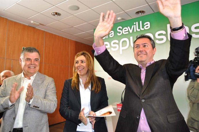 José Antonio Viera, Susana Díaz Y Juan Espadas