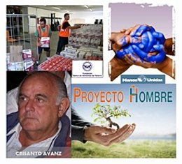 El Banco De Alimentos, Manos Unidas, Crisanto Ayanz Y Proyecto Hombre.