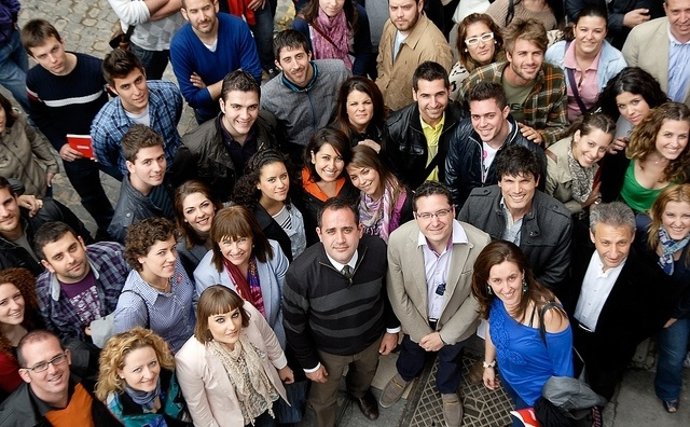 Jorge Alarte Durante La Presentación Del Programa Joven Empleo