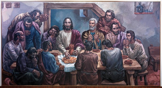 'La Última Cena' De Vela Zanetti, Expuesta En Las Edades.