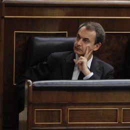 Zapatero en el Congreso de los Diputados