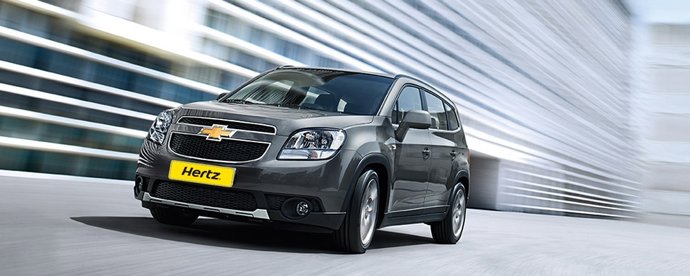 Hertz Incorpora El Chevrolet Orlando