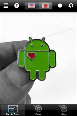 Pantallazo Color Splash