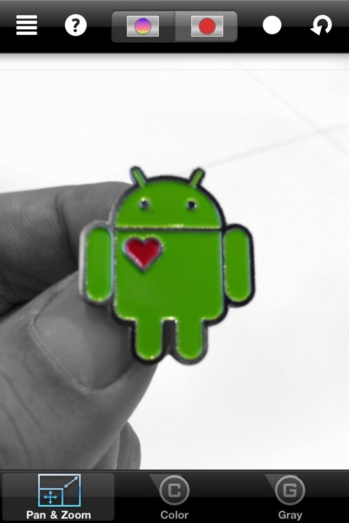 Pantallazo Color Splash