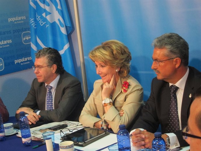 Aguirre Con Granados Y López En Coslada