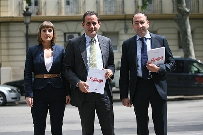 Clara Tirado, Jorge Alarte Y Alejandro Soler