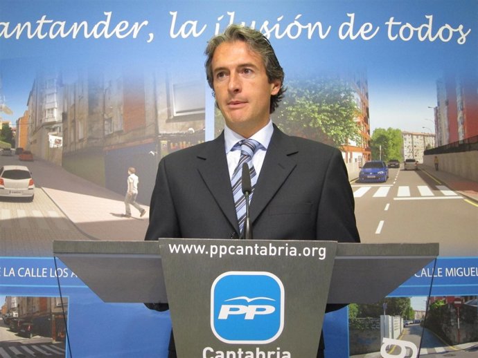 El Alcalde De Santander Y Candidato Del PP A La Alcaldía, Íñigo De La Serna