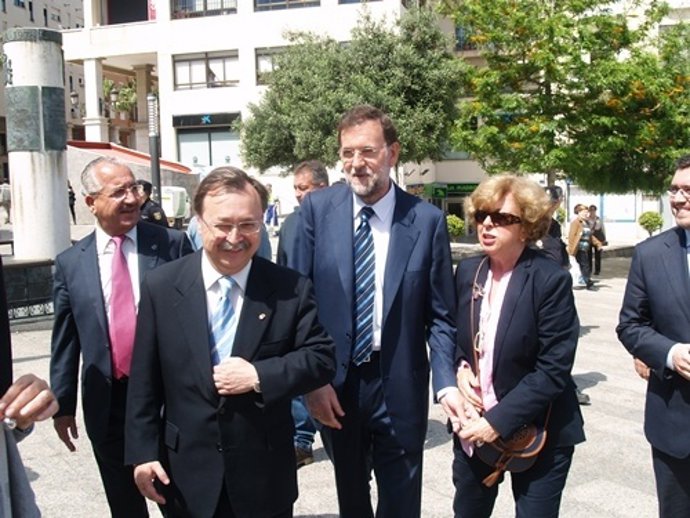 Rajoy Con Vivas En Ceuta  