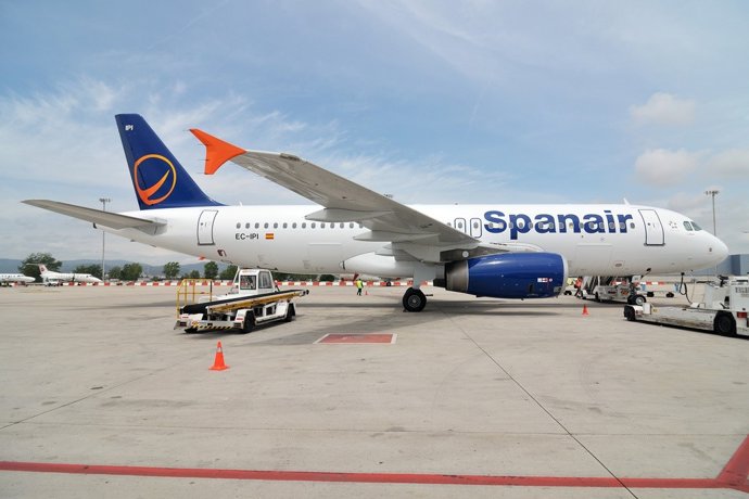 Avión de Spanair