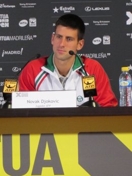 Novak Djokovic Rueda De Prensa