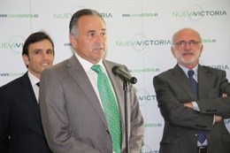 Gordillo, En Una Rueda De Prensa 