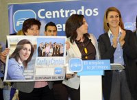 Cospedal: los manchegos no pueden seguir más con esa "losa" que tienen "encima de la cabeza" que "se llama PSOE"