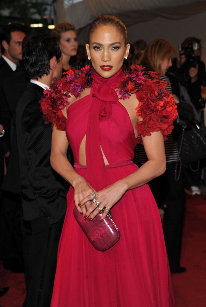 Jennifer Lopez En La Gala MET