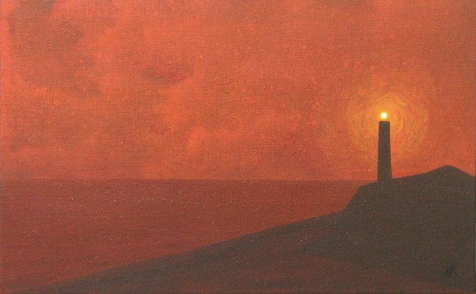 Una de las obras de Ángel Pascual Rodrigo