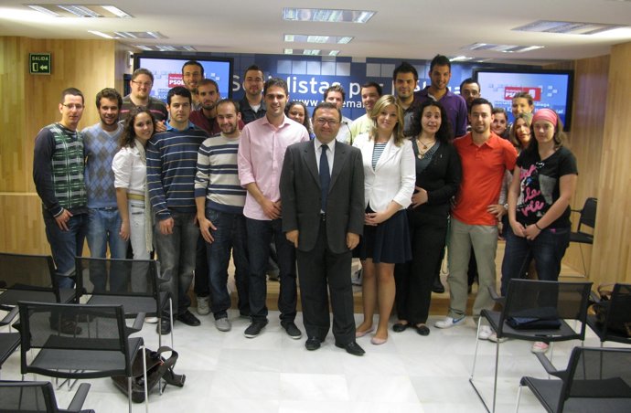 Herdia Y Durán, Tras La Reunión Con Una Delgación De JSA-Málaga