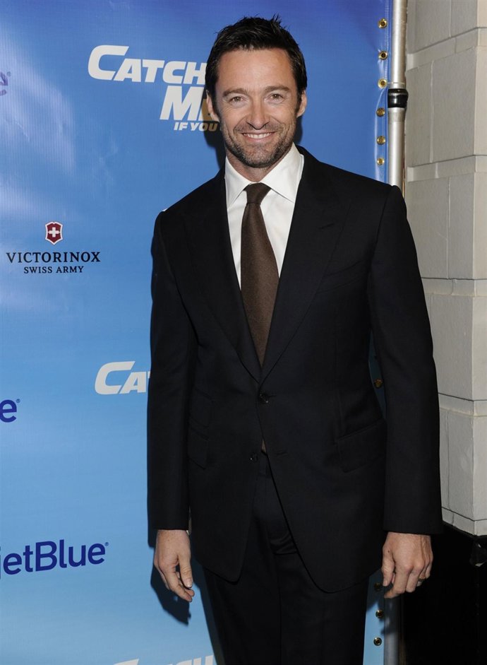Hugh Jackman Posando En Un Fotocal