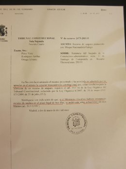 Escrito Del Constitucional