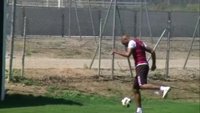 Kanouté hizo trabajo de campo