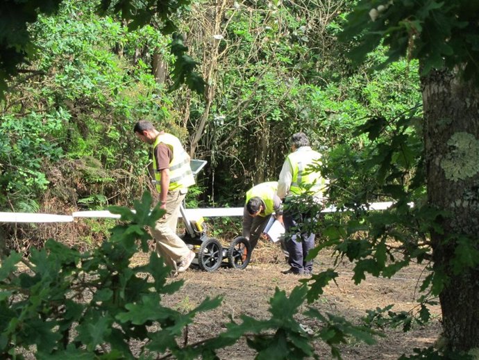 Uso Del Georradar Para Buscar Restos De María José Arcos